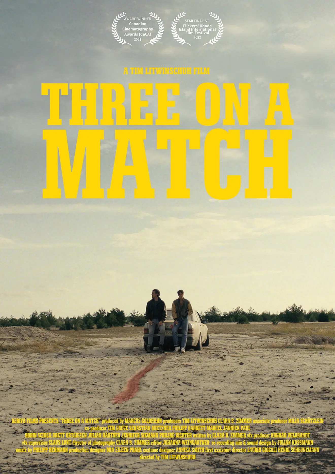 Three On A Match Short